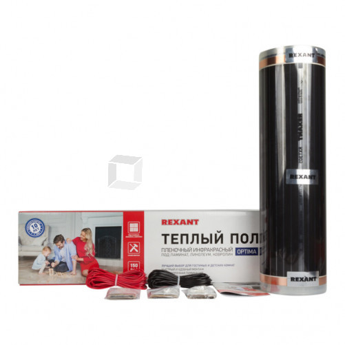 Пленочный теплый пол Optima 150 9 м?/0,5 х 18 м/1350 Вт | 51-0512-7 | REXANT