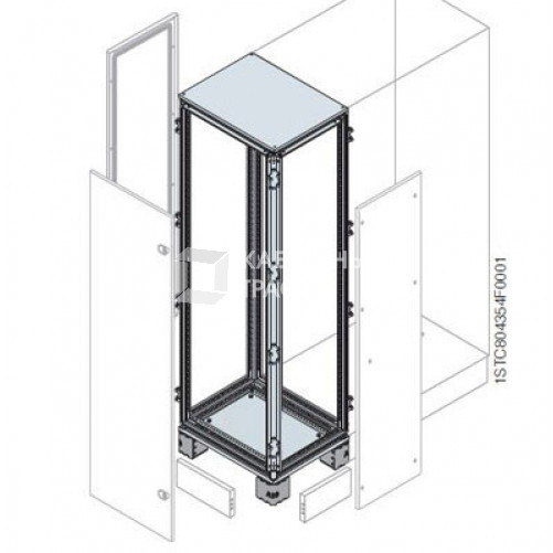 Каркас кабельной секции 1800x300x400мм | ER3040K | ABB