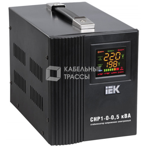 Стабилизатор напряжения серии HOME 0,5 кВА (СНР1-0-0,5) | IVS20-1-00500 | IEK