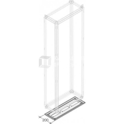 Панель нижн.для фланцев EV 750х200(ШхГ) | 1STQ002322B0000 | ABB