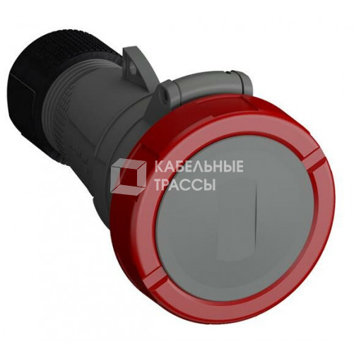 Розетка кабельная Easy&Safe 432EC6W, 32А, 3P+N+E, IP67, 6ч | 2CMA101159R1000 | ABB