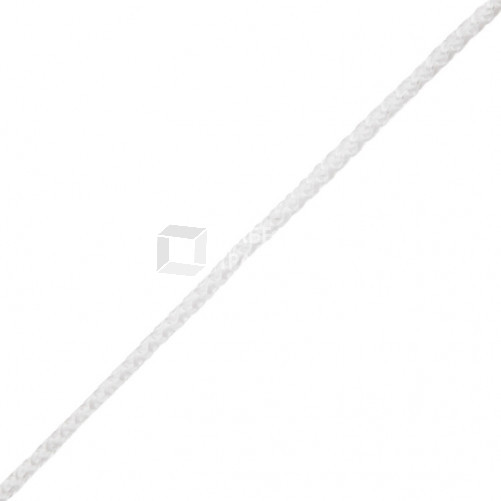 Шнур вязаный ПП 5 мм с серд., универс., белый, 20 м | 140328 | Tech-KREP