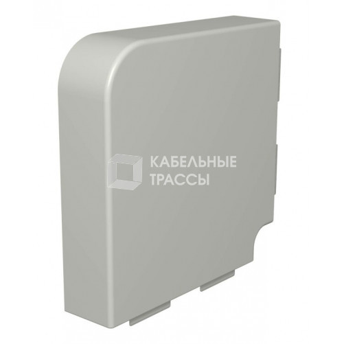 Крышка плоского угла кабельного канала WDK 60x230 мм (ПВХ,серый) (WDK HF60230GR) | 6024602 | OBO Bettermann