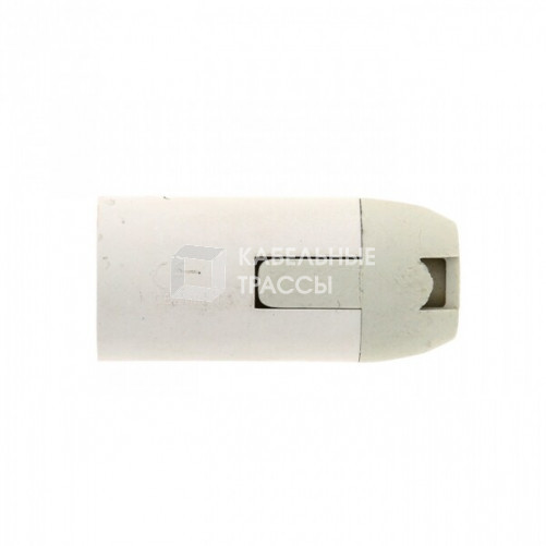 Патрон подвесной термостойкий пластик Е14 белый PROxima | LHP-E14-s | EKF