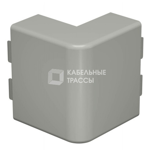 Крышка внешнего угла кабельного канала WDK 40x110 мм (ПВХ,серый) (WDK HA40110GR) | 6021700 | OBO Bettermann