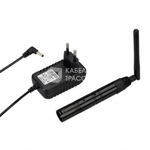 Усилитель SMART-DMX-Transmitter Black (5V, XLR3 Female, 2.4G) | 028416 | Arlight