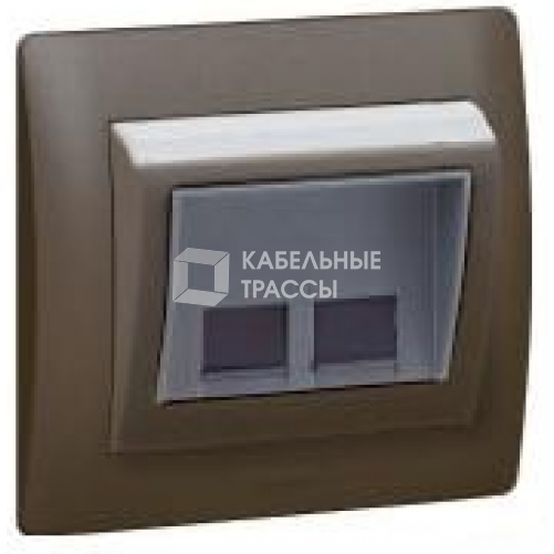 Розетка Galea Life RJ-45 кат.6 FSTP 2 ВЫХ. | 775976 | Legrand