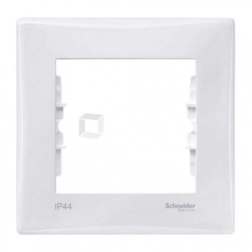 Sedna Белый Рамка 1-ая IP44 (К СТАРЫМ МЕХАНИЗМАМ!) | SDN5810121 | Schneider Electric