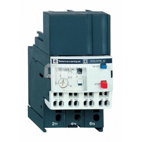 ТЕПЛ. РЕЛЕ ПЕРЕГРУЗКИ 4-6A КЛАСС10 С ПРУЖИННЫМ ЗАЖИМОМ | LRD103 | Schneider Electric