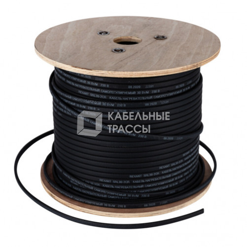 Саморегулируемый греющий кабель, экранированный, 24КНС 2ЛТГ-ЭЛ 65/85, UV (24 Вт/1 м), 200 м | 51-0251 | REXANT