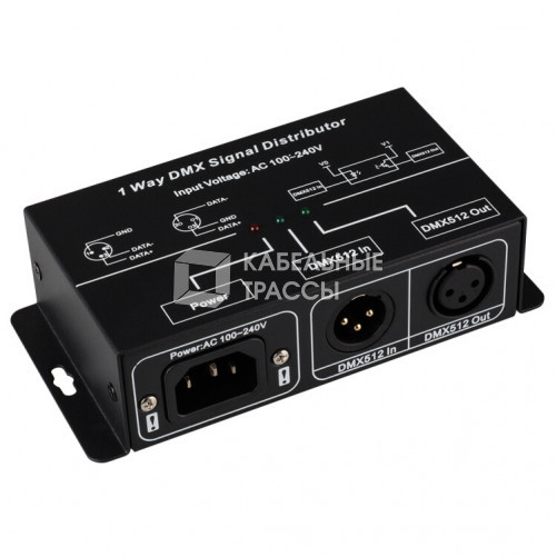 Усилитель DMX-сигнала LN-DMX-1CH (220V) | 016921 | Arlight