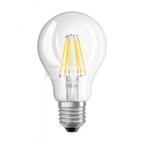 Лампа светодиодная LED BASE CLASSIC A 60 CL 7 W/2700K E27 | 4052899972018 | OSRAM