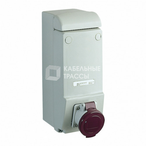 РОЗ UNIKA РАЗД ТР-Ф 16A 2P 230-240V IP44 | 83026 | Schneider Electric