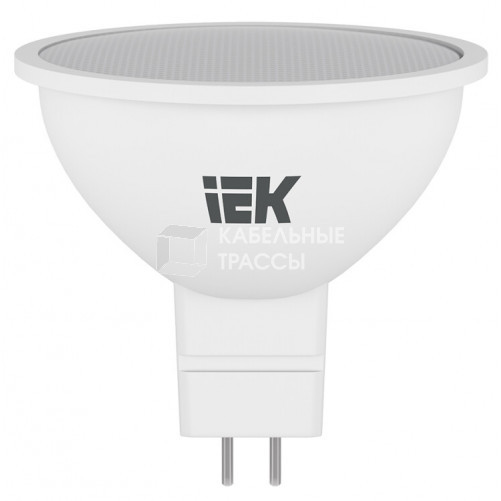 Лампа светодиодная LED 3Вт GU5.3 220В 4000К MR16 софит | LLE-MR16-3-230-40-GU5 | IEK