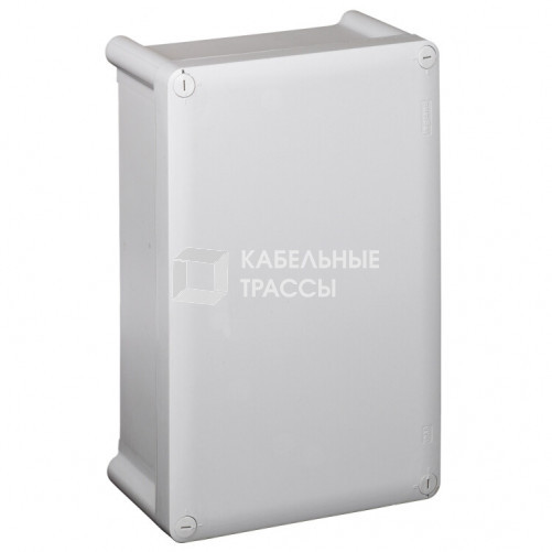 Коробка промышленная пластиковая - IP55 - IK07 - RAL 7035 - 180x140x86 мм - сплошная крышка | 035950 | Legrand
