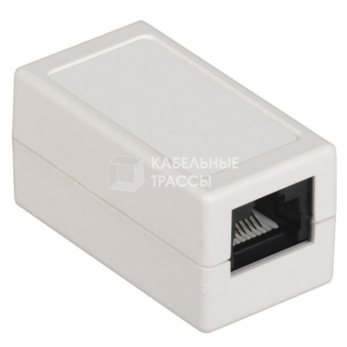 Проходной адаптер кат. 6 UTP тип RJ45-RJ45 | CS70-1C06U | ITK