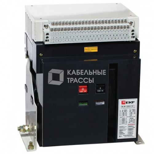Выключатель нагрузки ВН-45 3200/2500А 3P стационарный  EKF с эл. приводом | nt45-3200-2500-p | EKF