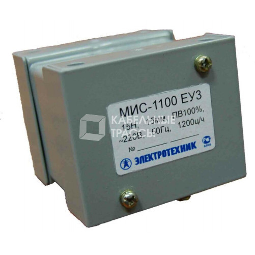Электромагниты МИС-1100 ЕУ3, 220В, тянущее исполнение, ПВ 100%, IP20, с жесткими выводами, электромагнит (ЭТ) | ET502254 | Электротехник