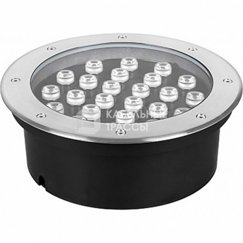 SP2703 Светильник тротуарный, 36LED RGB, 36W,300*H95mm,вн.диаметр: 270mm,IP67 | 32115 | FERON