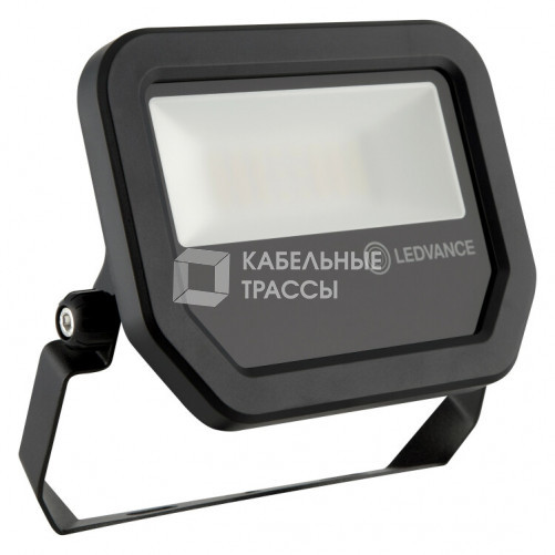 Прожектор светодиодный ДО-20Вт 6500К 2400лм IP65 чёрный LEDVANCE | 4058075421059 | LEDVANCE