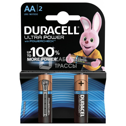 Батарейки Duracell LR6-2BL Ultra | Б0038759 | Duracell