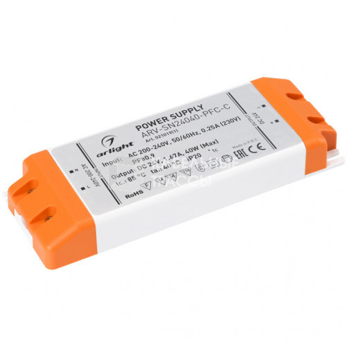 Блок питания ARV-SN24040-PFC-C (24V, 1.67A, 40W) | 021019(1) | Arlight