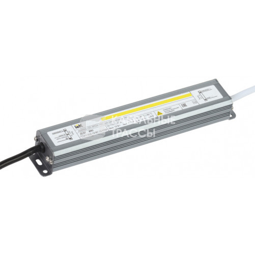 Драйвер для светодиодных лент LED ИПСН-PRO 50Вт 12В IP67 блок-шнуры | LSP1-050-12-67-33-PRO | IEK