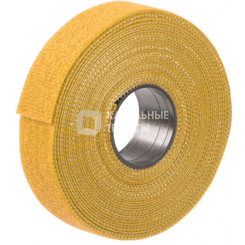 Хомут-липучка ХКл 16мм желтый (5м/ролл) | UHL11-16-5M-K05 | IEK