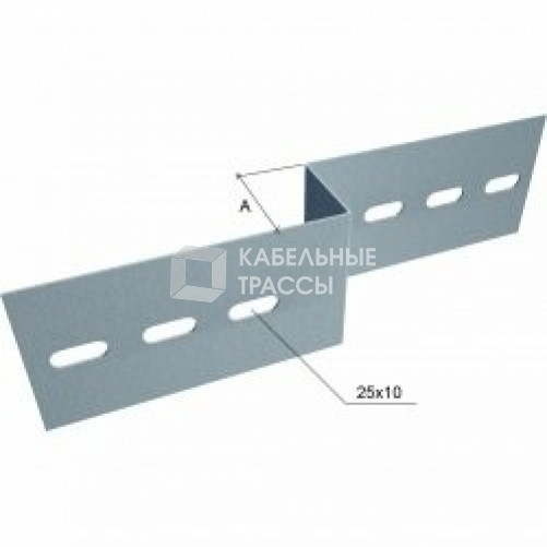 Переходник левосторонний 400 | LPDL400 | КМ-профиль