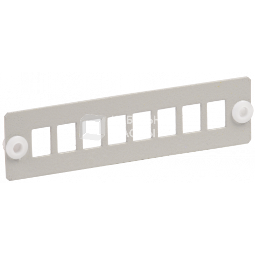 Панель для 8-ми оптических адаптеров (SC или LC-Duplex в 19