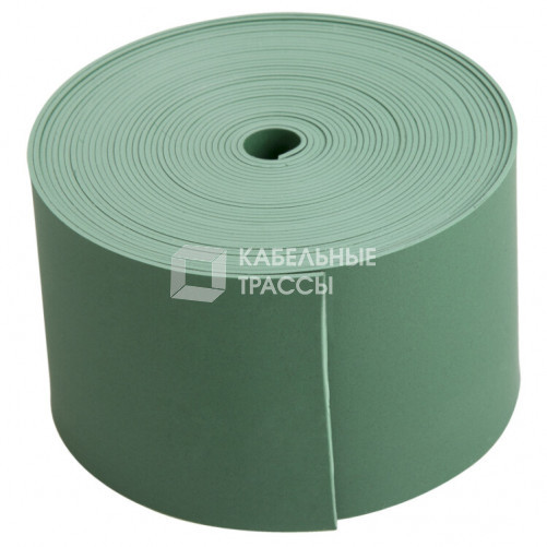Тeрмоусаживаемая лента с клеевым слоем 50 мм х 0,8 мм, зеленая (ролик 5 м) (ТЛ-0,8) | 48-9013 | REXANT