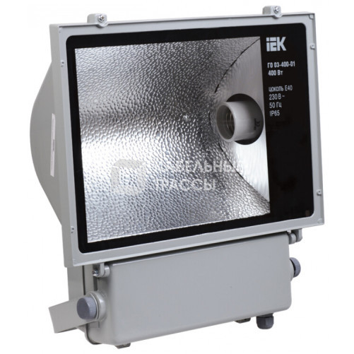Прожектор ГО 03-400-01 400Вт IP65 серый симметричный | LPHO03-400-01-K03 | IEK