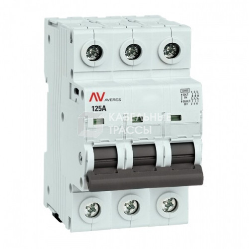 Выключатель нагрузки AVN 3P 125A AVERES | avn-3-125-av | EKF