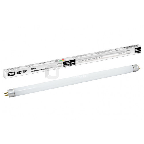 Лампа линейная люминесцентная ЛЛ 8Вт Т4 G5 865 ЛЛ-12 | SQ0355-0004 | TDM