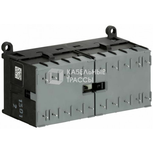 Мини-контактор реверсивный VBC6-30-01-P-1.4-81 (9A при AC-3 400В), катушка 24В DС, с выводами под пайку | GJL1213909R8011 | ABB