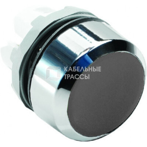 Кнопка MP2-20B черная (только корпус) без подсветки с фиксацией | 1SFA611101R2006 | ABB