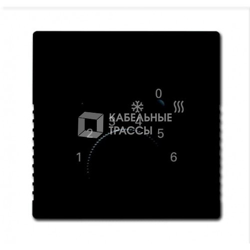 Накладка для механизма терморегулятора 1099 UHKEA, Future/Axcent/Carat/Династия, антрацит | 2CKA001710A4045 | ABB