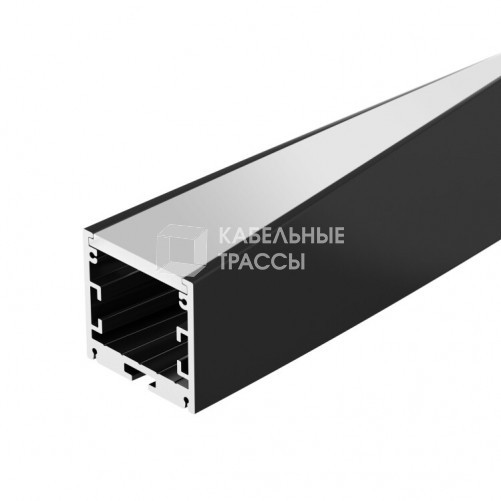 Профиль SL-ARC-3535-TWIST90L-400 BLACK (arlight, Алюминий) | 032679 | Arlight