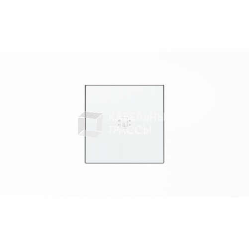 Накладка для механизма карточного выключателя с линзой подсветки и маркировкой, серия SKY, цвет альпийский белый|2CLA851400A1101| ABB