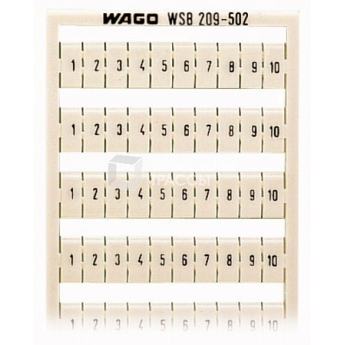 Система маркировочная WSB QUICK | 209-502 | WAGO
