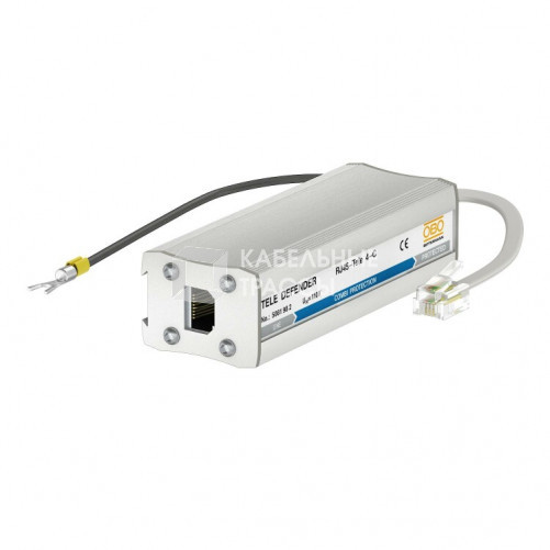 Устройство высокочувствительной защиты для систем ISDN RJ45 (RJ45-TELE 4-C) | 5081982 | OBO Bettermann