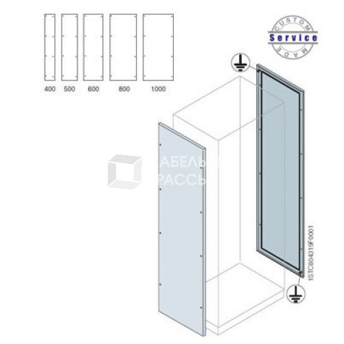 Панель боковая 2200x1000мм ВхШ (2шт) | EL2210K | ABB