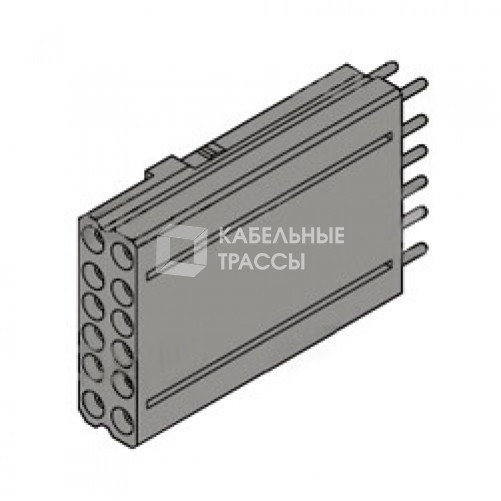 Адаптер для втыч/выкат.выкл-я ADP 12pin AUX T4-T5-T6 P/W при исп-ии доп.конт. 3+1 | 1SDA054923R1 | ABB