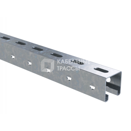 С-образный профиль 41x41, L750, толщ.1,5 мм, нержавеющая сталь AISI 304 | IBPL41075C | DKC