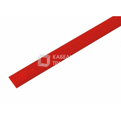 Термоусадочная трубка 13,0/6,5 мм, красная, упаковка 50 шт. по 1 м | 21-3004 | REXANT