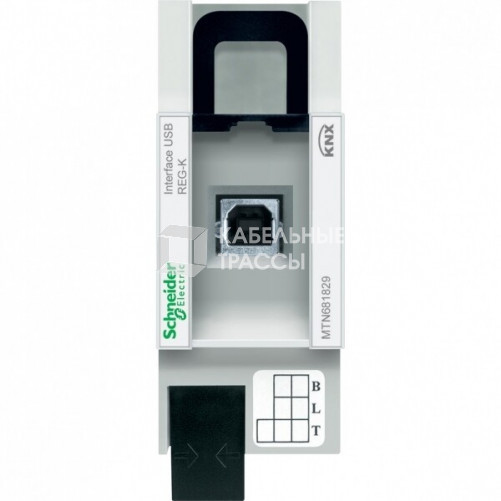 USB ИНТЕРФЕЙС REG-K, СВЕТЛО-СЕРЫЙ | MTN681829 | Schneider Electric