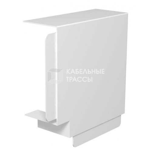 Крышка плоского угла кабельного канала WDK 80x170 мм (ПВХ,белый) (WDK HF80170RW) | 6193021 | OBO Bettermann