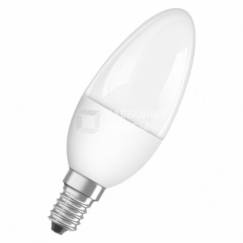 Лампа диммируемая светодиодная PARATHOM B 470лм 4,9Вт 2700К E14 колба B 280° мат пластик 220-240В | 4058075594265 | OSRAM
