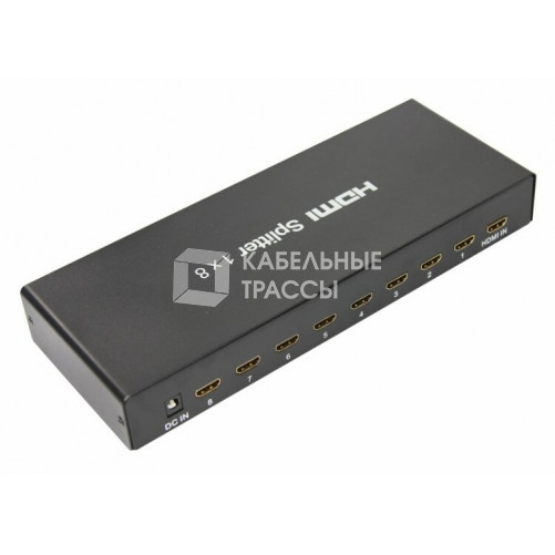 Делитель гнездо HDMI на 8 гнезд HDMI, металл | 17-6903 | REXANT