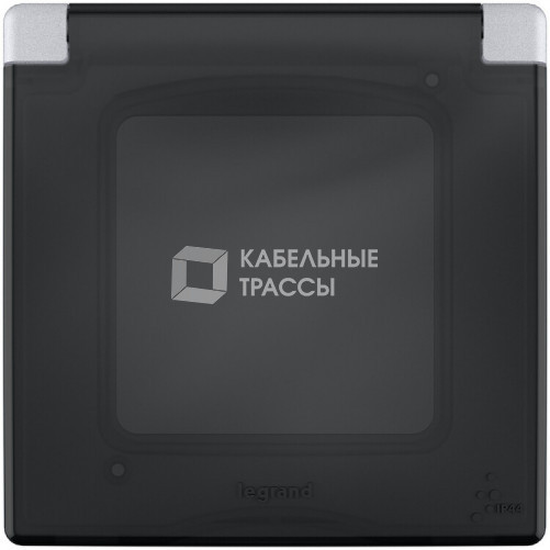 Inspiria алюминий Рамка с защитной крышкой IP44 | 673922 | Legrand